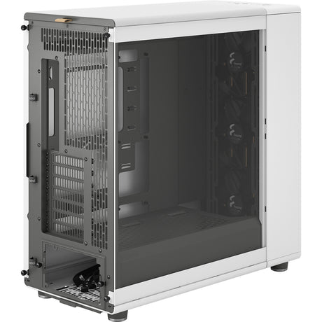Fractal Design North XL RC Chalk White TG Clear Obudowa Midi Tower (biały kolor drewna | 2x USB-A | 1x USB-C | szkło hartowane)