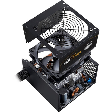 Zasilacz Cooler Master mwe 650 bronze v3 650 W (czarny, 4x pcie)