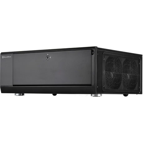 Obudowa Silverstone SST-GD10B HTPC (czarna | 2x USB-A)