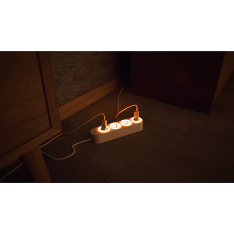 Listwa zasilająca Shelly listwa zasilająca gen4 (biała, WiFi, Bluetooth, Zigbee)