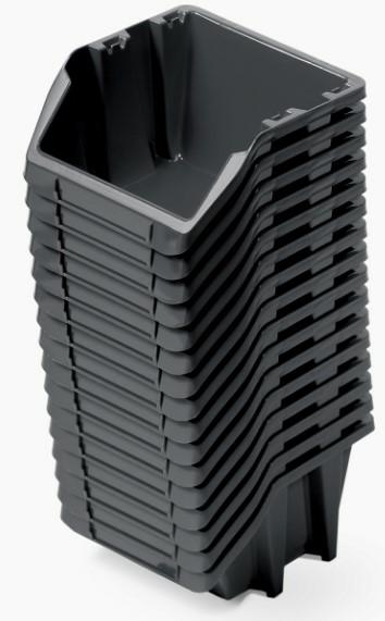 Kistenberg kattenbakjes 10 kort 16szt. zwart 92x77x60mm