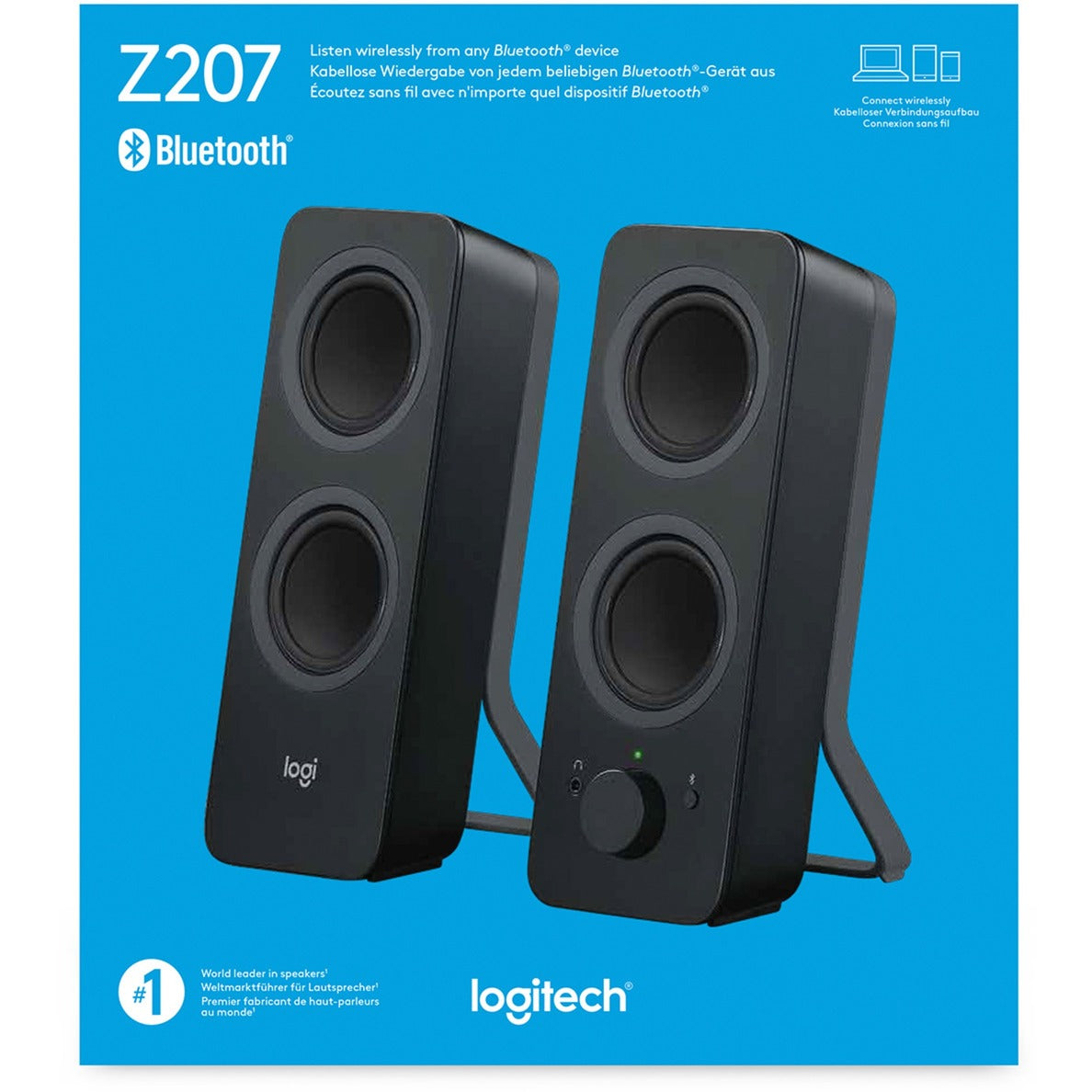 Głośnik do komputera Logitech z207 (czarny)