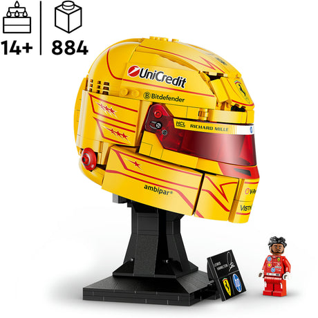 Lego edycja kasku scuderia ferrari hp autorstwa Lewisa hamiltona - 43022