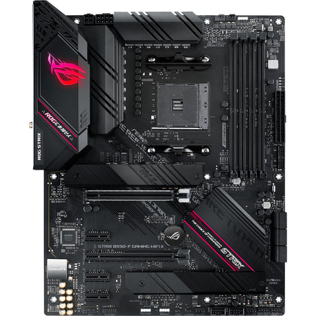 Płyta główna Asus ROG Strix B550-F Gaming Wi-Fi II z gniazdem AM4 (czarna, RAID, GB-LAN, Wi-Fi 6, BT, dźwięk, ATX)