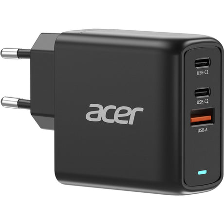 Acer 100w (67w pd) met netvoeding en usb-a, 2x usb-c oplader (zwart)