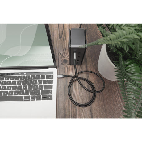 Kabel połączeniowy Digitus USB-C 4 gen2 USB-C (czarno-szary, 3 metry)