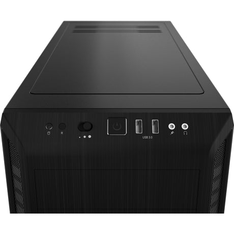 Bądź cicho! obudowa midi tower pure base 600 (czarna | 2x USB-A)