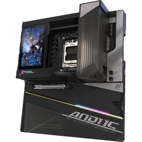 Gigabyte x870e aorus xtreme x3d ai top socket am5 moederbord (zwart, raid, 2x 10 gb-lan, wi-fi 7, bt, sound, e-atx)