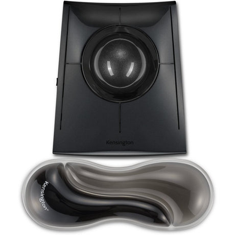 Podpórka pod nadgarstki pod mysz żelową Kensington slim duo trackball (szary czarny)