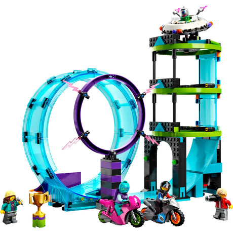 Lego City — zabawka konstrukcyjna „Wyzwanie najlepszych kaskaderów” (60361)
