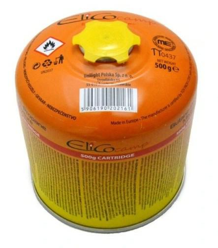 Elico gaspatroon 500g 7 16 campinggas schroefventiel
