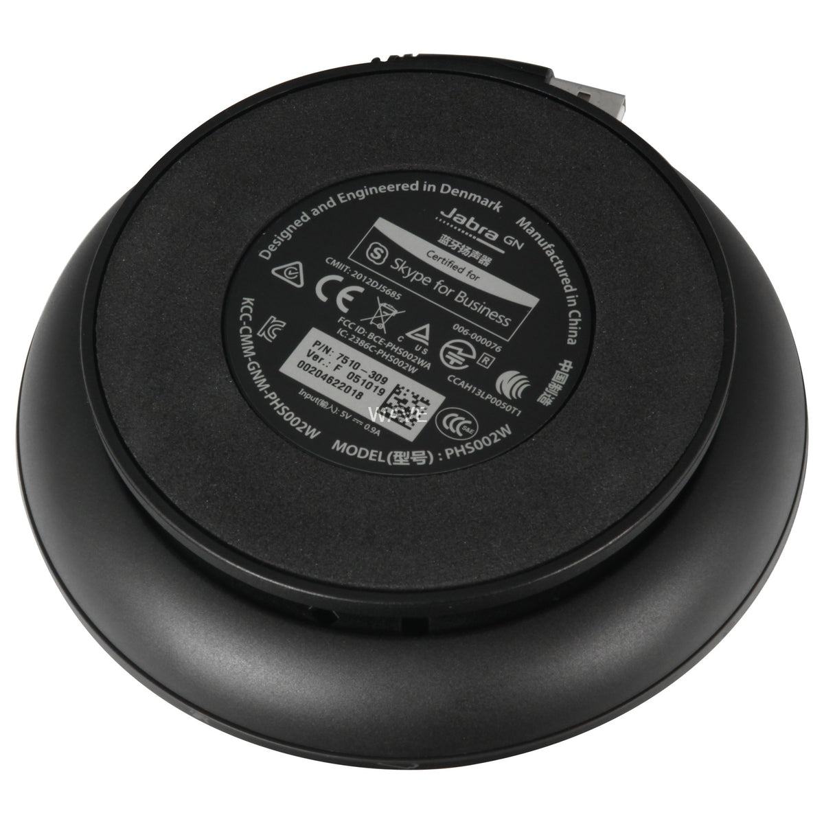 Głośnik Jabra Speak 510+ ms (czarny, Bluetooth 3.0, USB 2.0)