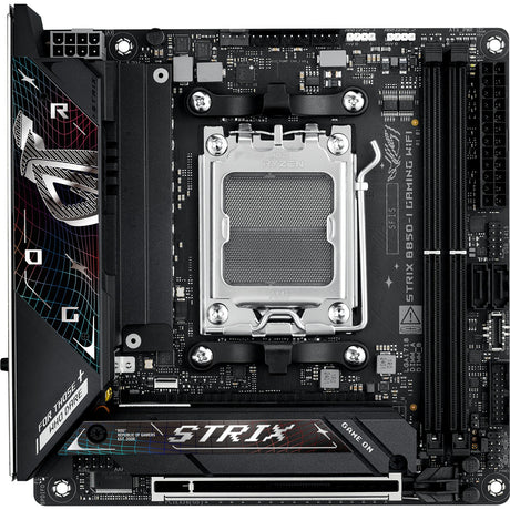 Płyta główna Asus ROG Strix B850-I Gaming Wi-Fi Socket AM5 (2,5 GB-LAN, Wi-Fi 7, BT, dźwięk, Mini-ITX)