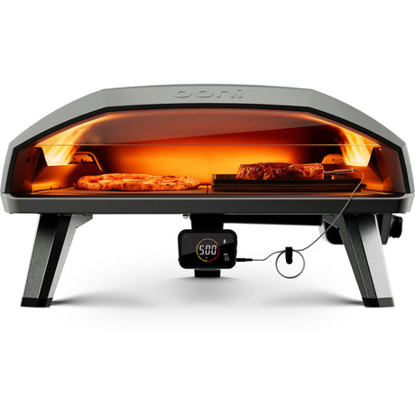 Piec do pizzy Ooni Koda 2 max zasilany gazem (pizza 20 ″, gotowanie dwustrefowe)