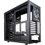 Konstrukcja fraktalna definiuje obudowę midi tower r5 (czarna | 4x usb-a)