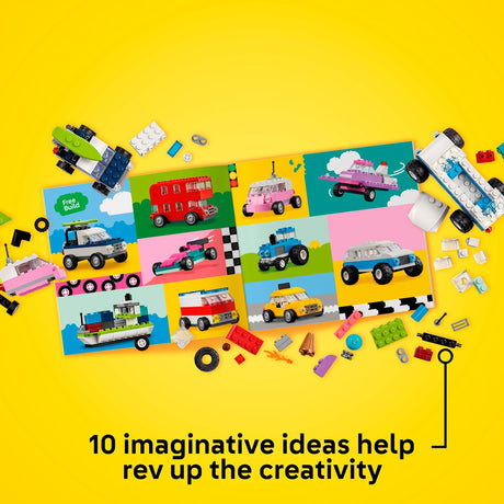 Klasyczne kreatywne pojazdy Lego - 11036