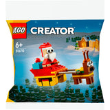 Lego Creator - zabawka konstrukcyjna przejażdżka saniami Świętego Mikołaja (30670)