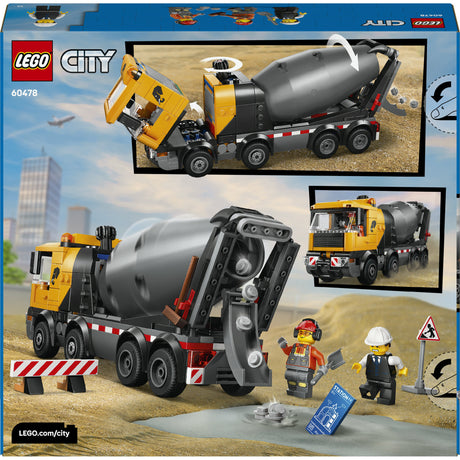 Lego City Świetne pojazdy 60478 Ciężarówka z cementem