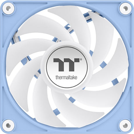 Thermaltake ct120 ex Reverse argb Sync wentylator chłodzący do komputera hortensja niebieska (zestaw 3 wentylatorów) wentylatory do obudowy (jasnoniebieski, 3 sztuki, 120 x 120 x 25 mm, pwm)