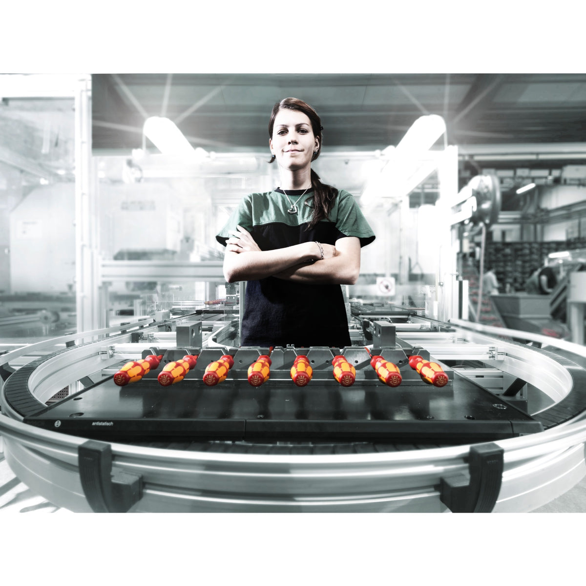 Zestaw wkrętaków Wera 160 i 165 i 7 kraftform plus seria 100 + tester napięcia + uchwyt, 7-częściowy - 1 szt. - 05006148001