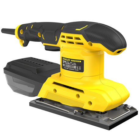 Szlifierka oscylacyjna Stanley Fatmax 280w 1 3 arkusze (żółto-czarna)