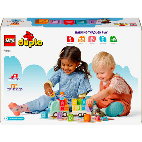 Lego duplo 10421 ciężarówka z alfabetem