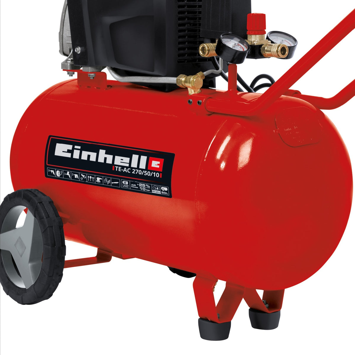Kompresor Einhell te-ac 270 50 10 (czerwony)