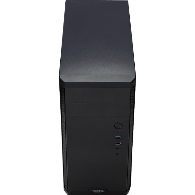 Obudowa mini tower Fractal Design Core 1100 (czarna | 2x USB-A)
