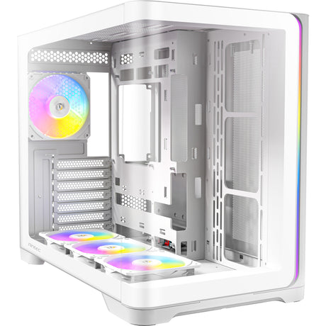 Obudowa midi tower Antec c5 curve argb (biała | 2x USB-A | 1x USB-C | szkło hartowane)