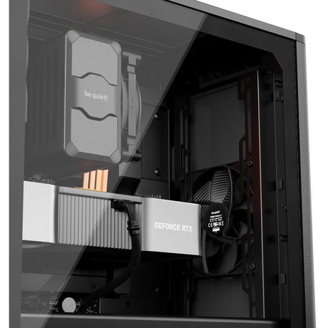 Bądź cicho! Obudowa Midi Tower z okienkiem pure base 501 (czarna | 2x USB-A | 1x USB-C | szkło hartowane)