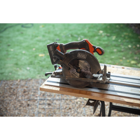 Bezszczotkowa piła tarczowa Black+decker 18 V Ręczna piła tarczowa 165 mm (czarno-pomarańczowa, akumulator i ładowarka nie wchodzą w skład zestawu)