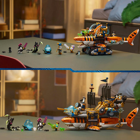 Lego Dreamzzz 71515 czołg z rekinem tygrysim