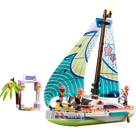 Lego friends - zabawka konstrukcyjna Stephanie żeglarska przygoda (41716)