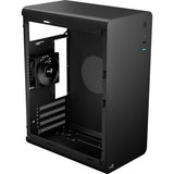 Obudowa mini tower Aerocool CS110 (czarna | 2x USB-A)