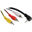 Goobay av 3,5 mm > 3x kabel chich (1,5 metra)