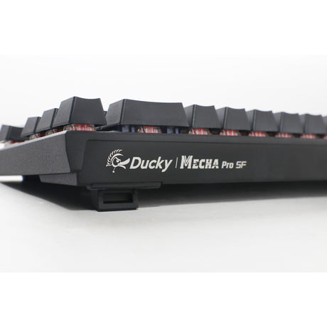 Klawiatura mechaniczna Ducky mecha pro sf rgb (czarna, układ us (qwerty), wiśnia mx czerwona, 65%, diody rgb, pbt double-shot)
