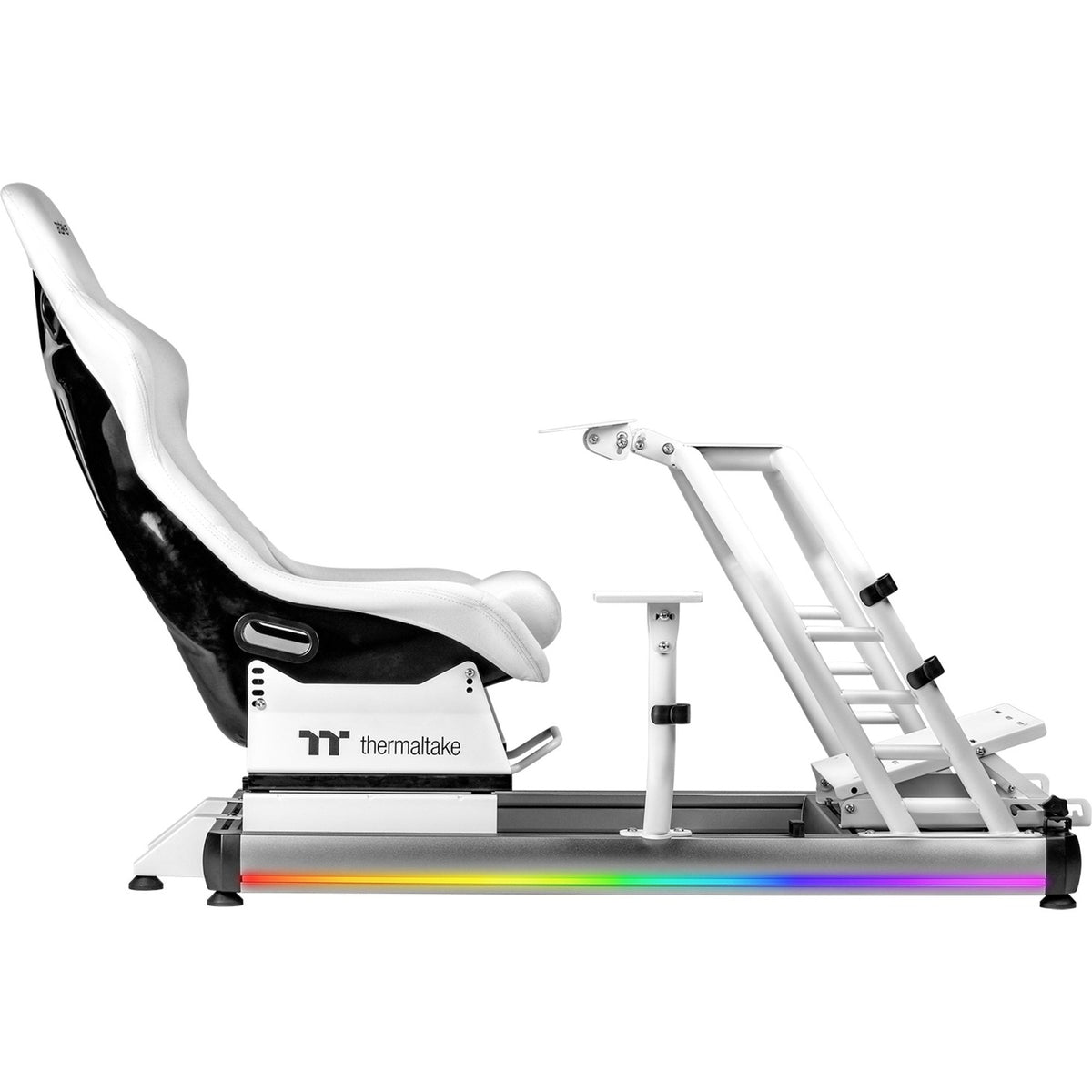 Thermaltake GR500 Racing Simulator Kokpit Symulator wyścigów na śniegu (biały)