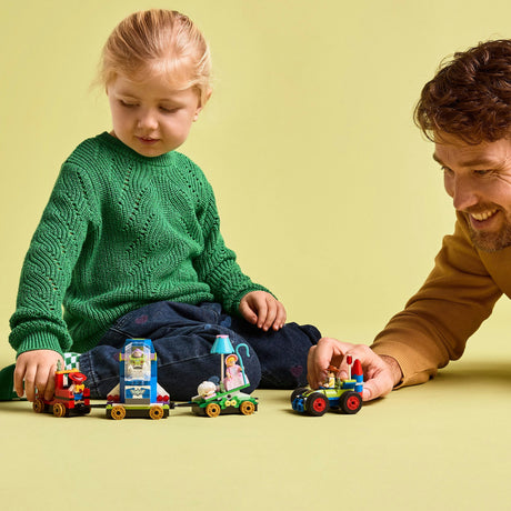 Zestaw Lego Disney i Pixar „Toy Story” – pociąg i samochodzik zdalnie sterowany – 43264