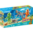 Playmobil Scooby Doo! - przygoda z zabawkami konstrukcyjnymi-duchem lub kapitanem-sztućcem (70708)