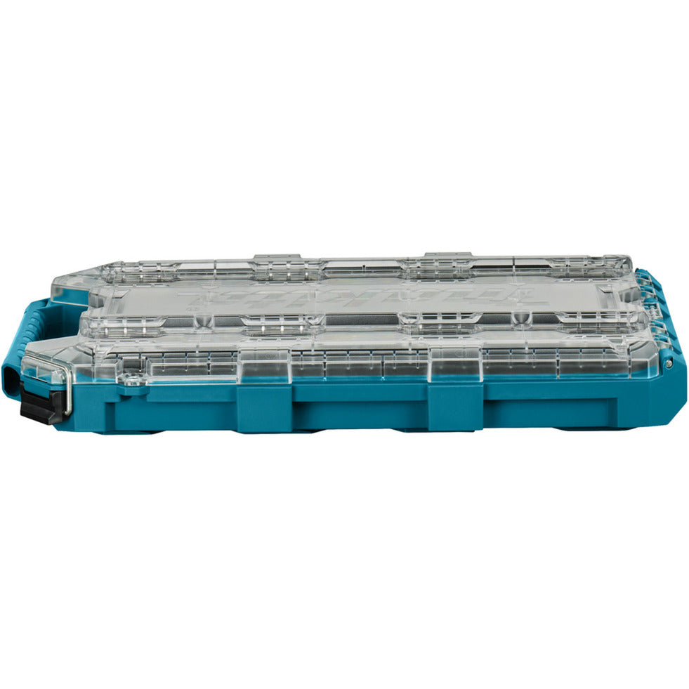 Płaska skrzynka narzędziowa Makita Maktrak P-91051 (niebiesko-czarna)