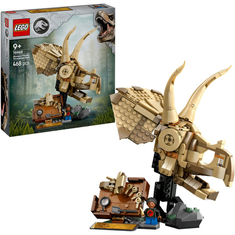 Lego Jurassic World Skamieniałości dinozaurów: Czaszka Triceratopsa - 76969