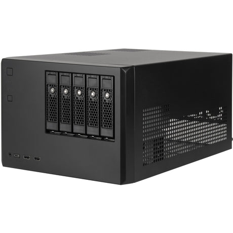 Obudowa mini tower Silverstone sst-cs351 (czarna | 2x USB-A | 1x USB-C)