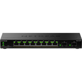 Przełącznik Netgear gs310tpv2 (czarny, budżet PoE 55W)