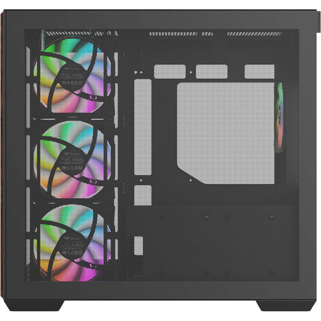 Obudowa Midi Tower Thermaltake View 380 ws argb (kolor czarnego drewna | 2x USB-A | 1x USB-C | RGB | szkło hartowane)