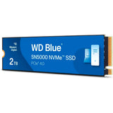 Wd blue sn5000 nvme 2 tb ssd (niebieski, s200t4b0e, m.2 2280, pcie gen4 x4)