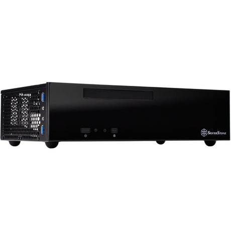 Obudowa HTC Silverstone sst-ml09b (czarna | 2x usb-a)