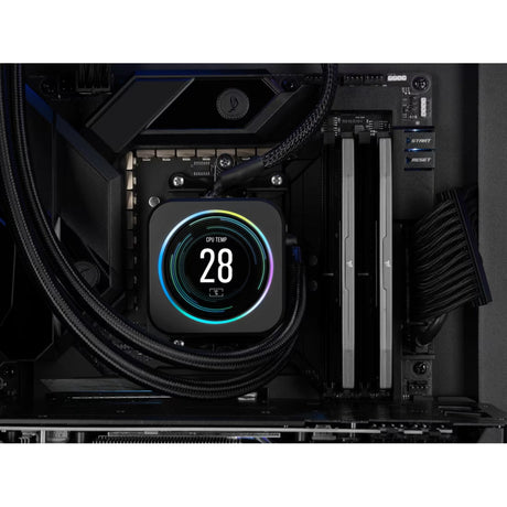 Corsair vengeance 32 gb ddr5-6000 (2x 16 gb) werkgeheugen (zwart, cmk32gx5m2d6000z38, expo)