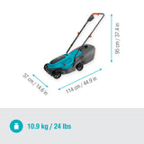 Kosiarka Gardena easymax 32 18v p4a solo