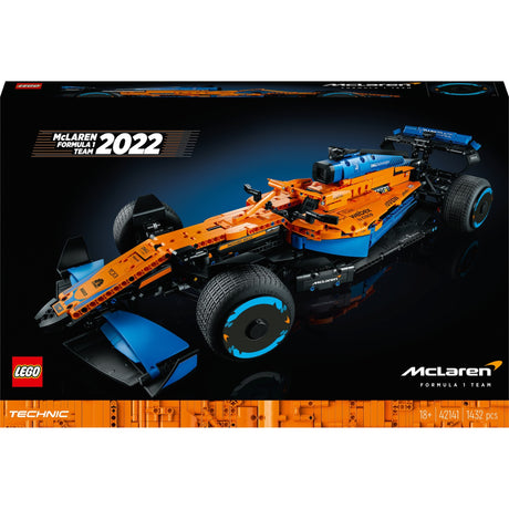 Zestaw Lego Tech McLaren Formula 1 2022 samochód wyścigowy dla dorosłych - 42141