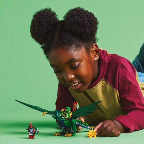 Lego Ninjago 71829 Lloyd's Zielony smok leśny
